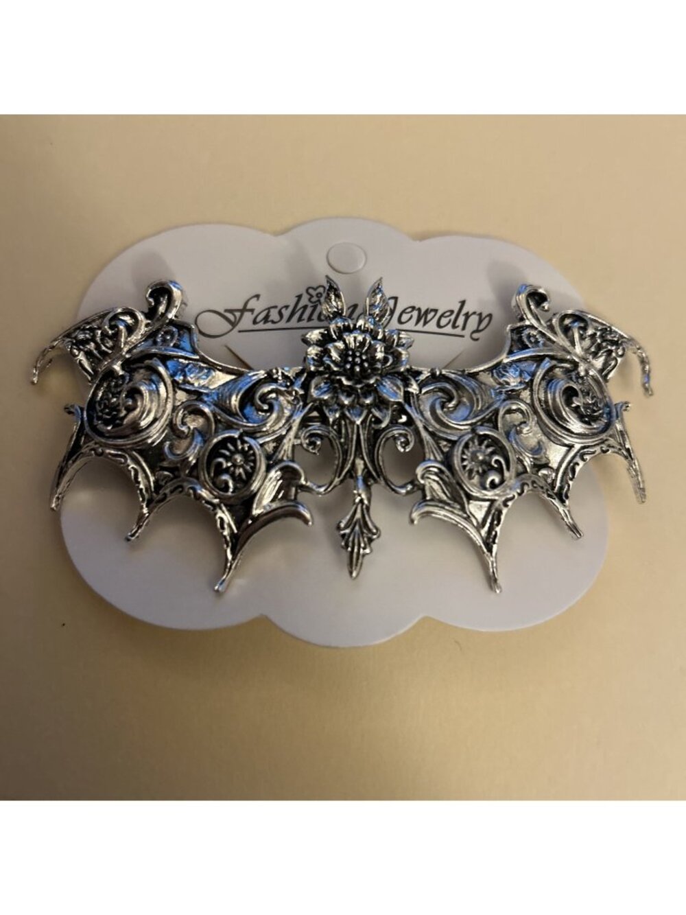 Bat Mythical Floral Gothic Emo Metal Hair Pin Hair Clip Floral Women New